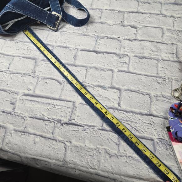 NWOT Cloud Ten Denim Overall Mini Dress Wide Adjustable Straps size Small (2-4) - Picture 15 of 16